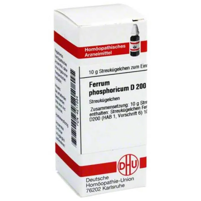 DHU Ferrum phosphoricum D 200 Globuli, 10 g^ Clearance