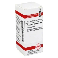 DHU Fragaria vesca D30 Globuli, 10 g- F|F