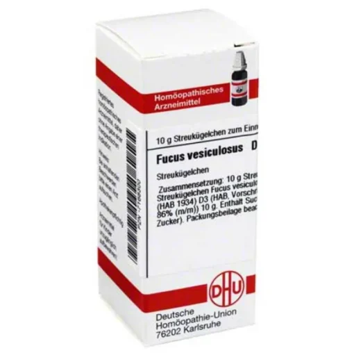 DHU Fucus vesiculosus D 3 Globuli, 10 g- F|F