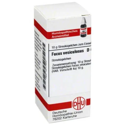 DHU Fucus vesiculosus D 4 Globuli, 10 g- F|F