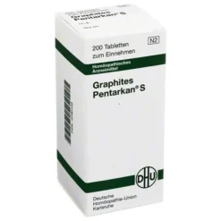 Dhu Komplexmittel-DHU Graphites Pentarkan S Tabletten, 200 St