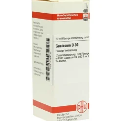 DHU Guaiacum D 30 Dilution, 20 ml- G