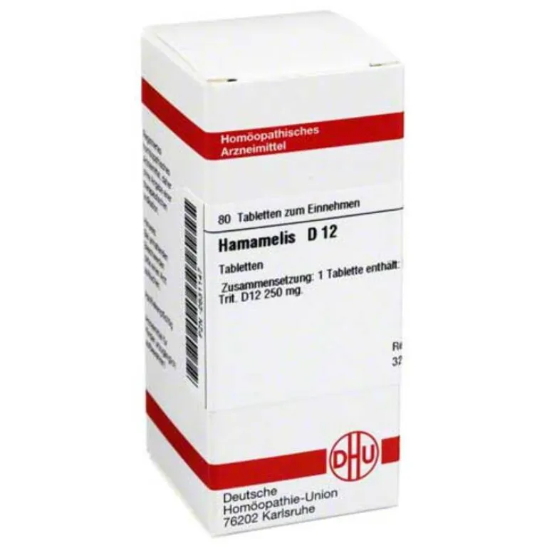 Hamamelis D 12 Tabletten, 80 St^DHU Clearance