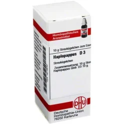 DHU Haplopappus D 3 Globuli, 10 g^ Hot