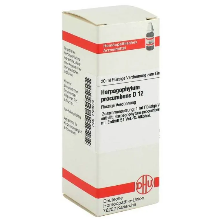 DHU Harpagophytum procumbens D 12 Dilution, 20 ml^ Clearance