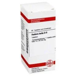 Hedera Helix D 6 Tabletten, 80 St^DHU Hot