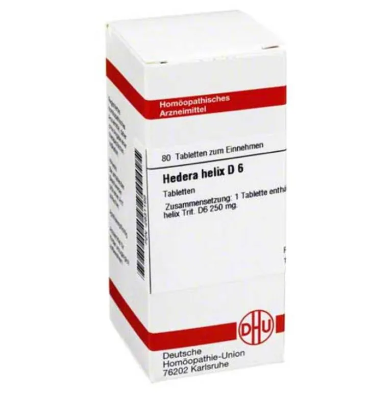 Hedera Helix D 6 Tabletten, 80 St^DHU Hot