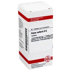 DHU Hepar sulfuris D 8 Tabletten, 80 St- H