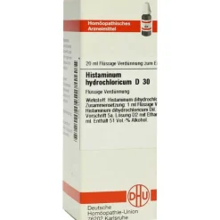 DHU Histaminum hydrochloricum D 30 Dilution, 20 ml^ Clearance