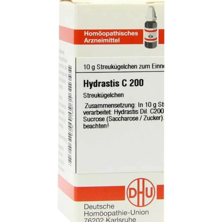 DHU Hydrastis C 200 Globuli, 10 g- H|H