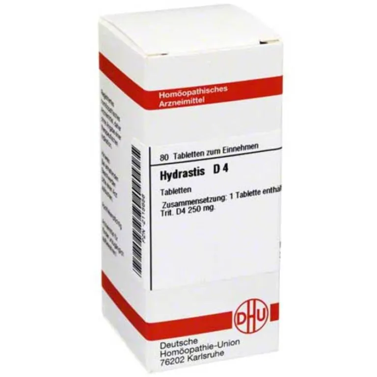 Hydrastis D 4 Tabletten, 80 St^DHU Clearance
