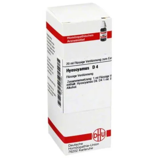 DHU H-Hyoscyamus D 4 Dilution, 20 ml