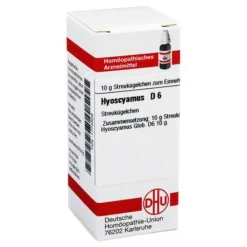 DHU Hyoscyamus D 6 Globuli, 10 g- H|H