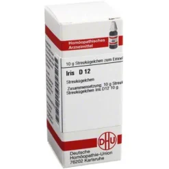 I-J|I-J-DHU Iris D 12 Globuli, 10 g