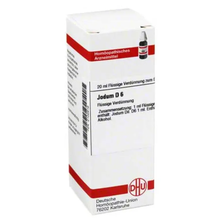 Jodum D 6 Dilution, 20 ml^DHU Online