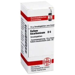 DHU Kalium bicarbonicum D 6 Globuli, 10 g^ Discount