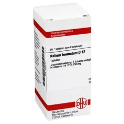 DHU K-Kalium bromatum D 12 Tabletten, 80 St