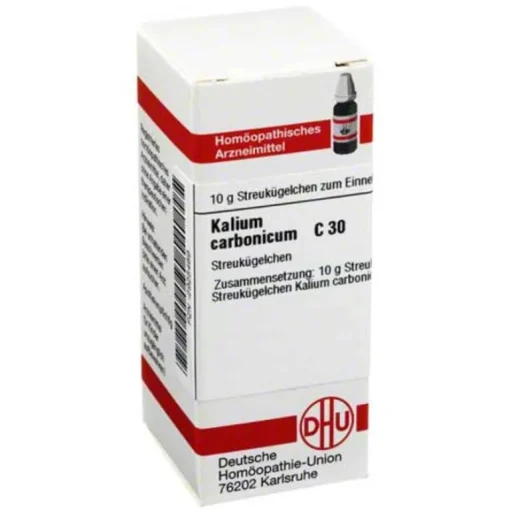 K|K-DHU Kalium carbonicum C 30 Globuli, 10 g