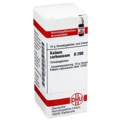 DHU Kalium carbonicum D 200 Globuli, 10 g- K|K