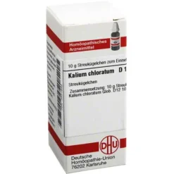 K-DHU Kalium chloratum D 12 Globuli, 10 g