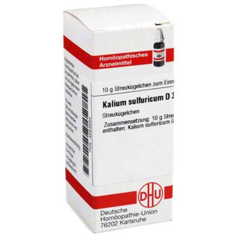 K|K-DHU Kalium sulfuricum D 30 Globuli, 10 g