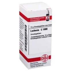 L|L-DHU Lachesis C 1000 Globuli, 10 g