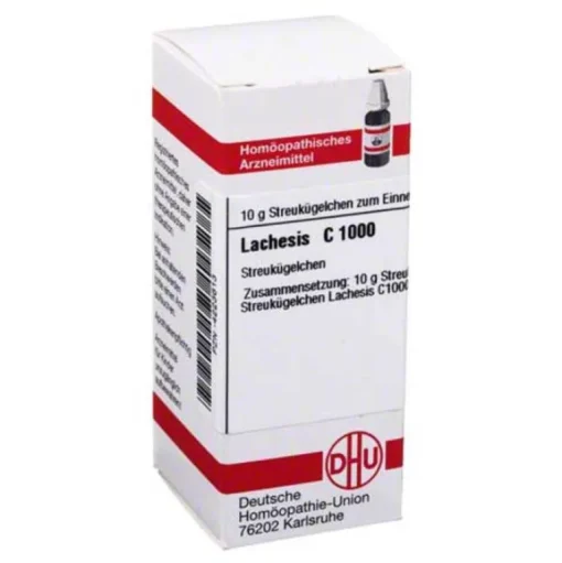 L|L-DHU Lachesis C 1000 Globuli, 10 g