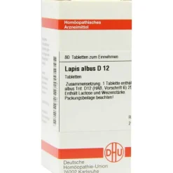 DHU Lapis Albus D 12 Tabletten, 80 St- L