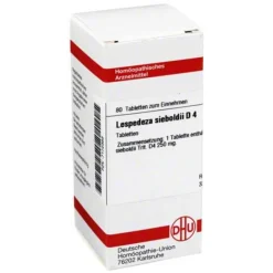 L-DHU Lespedeza sieboldii D 4 Tabletten, 80 St