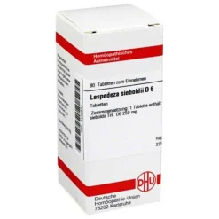 DHU Lespedeza sieboldii D 6 Tabletten, 80 St^