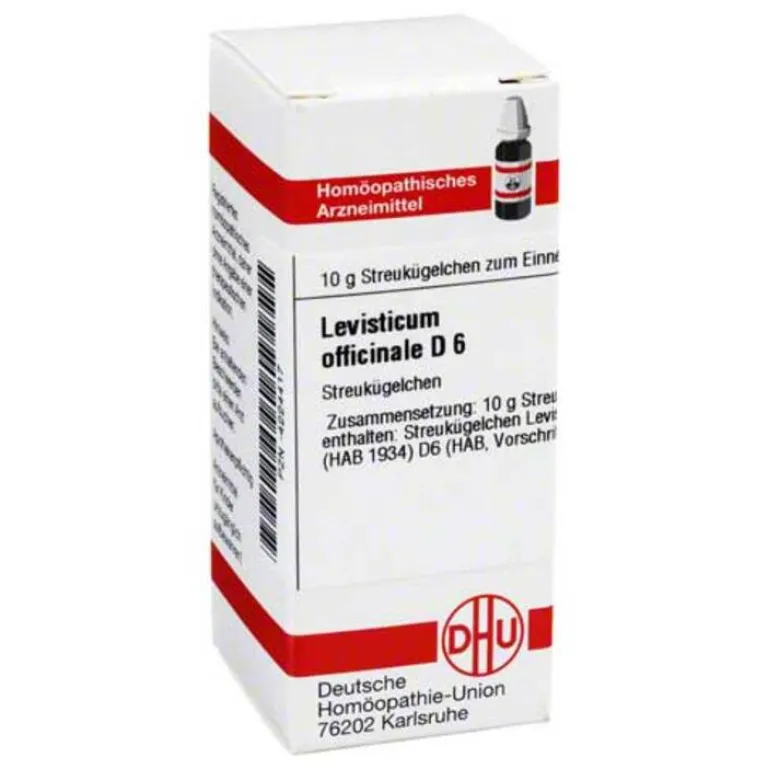 DHU Levisticum officinale D 6 Globuli, 10 g^ Hot