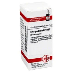 L|L-DHU Lycopodium C 1000 Globuli, 10 g