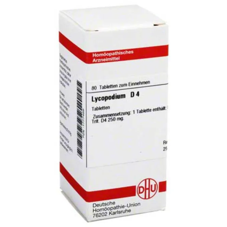DHU Lycopodium D 4 Tabletten, 80 St- L