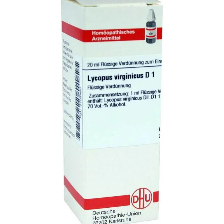 DHU Lycopus virg. D 1 Dilution, 20 ml- L
