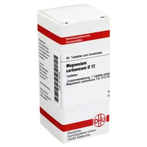 Magnesium carbonicum D 12 Tabletten, 80 St^DHU Best
