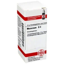 M|M-DHU Mezereum D 4 Globuli, 10 g