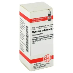 Myristica sebifera D 3 Globuli, 10 g^DHU Discount