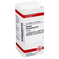 DHU Natrium bicarbonicum D 6 Tabletten, 80 St- N
