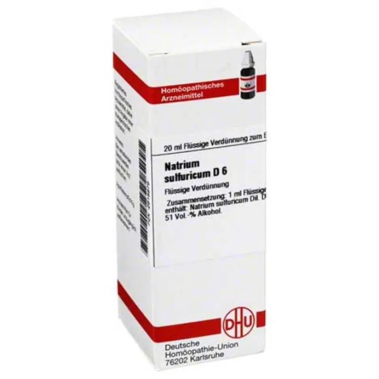 DHU Natrium sulfuricum D 6 Dilution, 20 ml- N