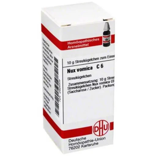 DHU Nux vomica C 6 Globuli, 10 g- N|N
