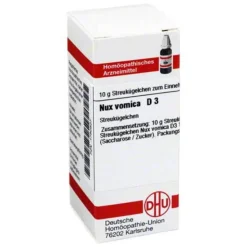 DHU Nux vomica D 3 Globuli, 10 g- N|N
