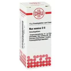 Nux vomica D 6 Globuli, 10 g^DHU New