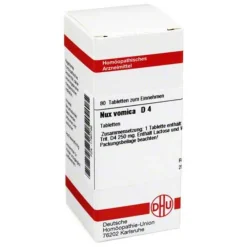DHU N-Nux vomica D 4 Tabletten, 80 St