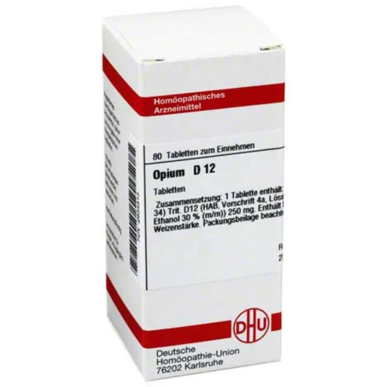 DHU Opium D 12 Tabletten, 80 St^ Clearance