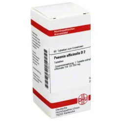DHU Paeonia officinalis D 2 Tabletten, 80 St- P