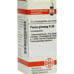 DHU Panax Ginseng D 30 Globuli, 10 g^ Discount