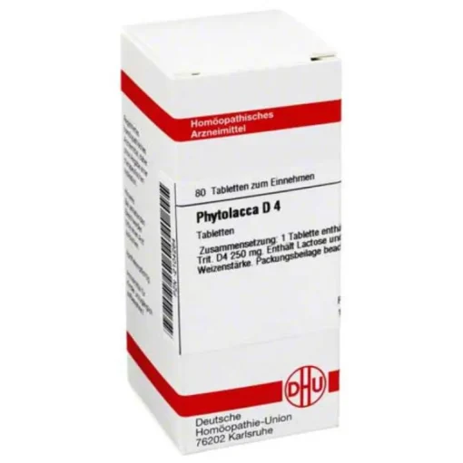 DHU P-Phytolacca D 4 Tabletten, 80 St