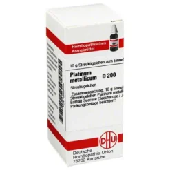 DHU Platinum metallicum D 200 Globuli, 10 g- P|P