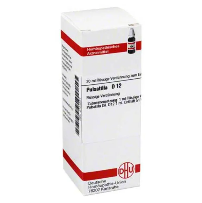 DHU Pulsatilla D 12 Dilution, 20 ml- P