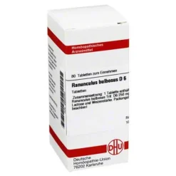 Q-R-DHU Ranunculus Bulbosus D 6 Tabletten, 80 St